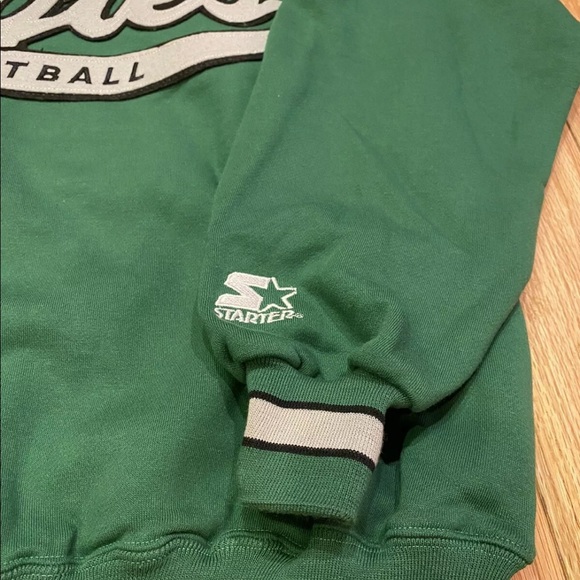 PHILADELPHIA EAGLES Vtg 90s Hoodie STARTER Script - Picture 3 of 7